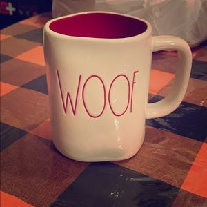 Rae Dunn Woof mug NWT